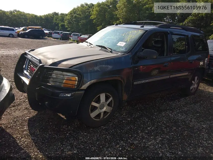 2005 GMC Envoy Xl Slt VIN: 1GKET16S556105976 Lot: 45509075