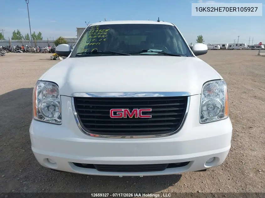 2014 GMC Yukon Xl K1500 Sle VIN: 1GKS2HE70ER105927 Lot: 12659327