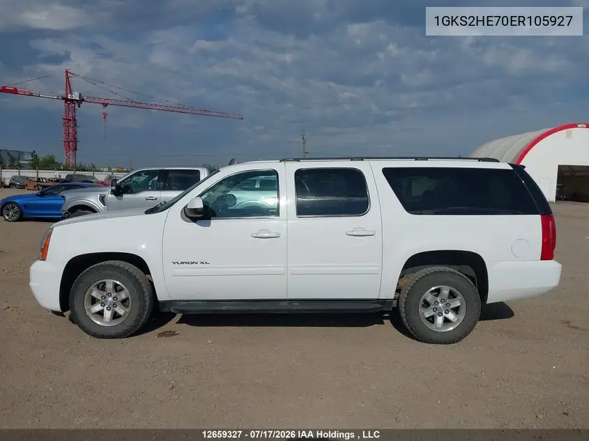2014 GMC Yukon Xl K1500 Sle VIN: 1GKS2HE70ER105927 Lot: 12659327
