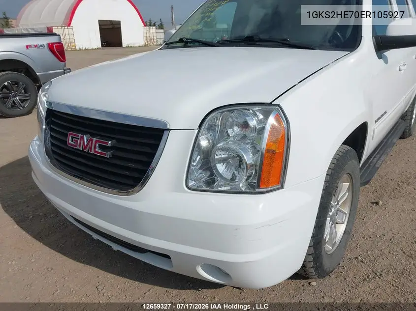 2014 GMC Yukon Xl K1500 Sle VIN: 1GKS2HE70ER105927 Lot: 12659327