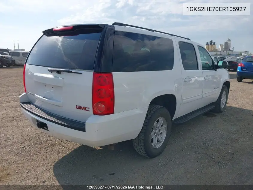 2014 GMC Yukon Xl K1500 Sle VIN: 1GKS2HE70ER105927 Lot: 12659327