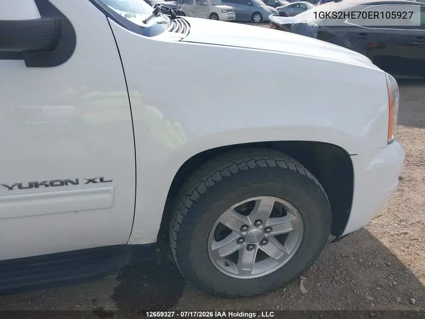 2014 GMC Yukon Xl K1500 Sle VIN: 1GKS2HE70ER105927 Lot: 12659327