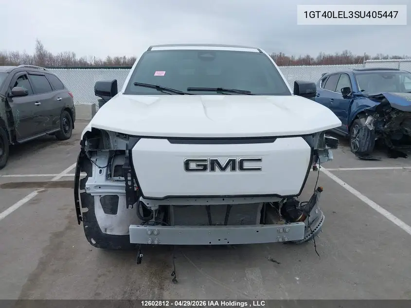 2025 GMC Sierra Ev Extended Range Denali 4Wd VIN: 1GT40LEL3SU405447 Lot: 12602812