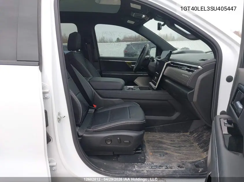 2025 GMC Sierra Ev Extended Range Denali 4Wd VIN: 1GT40LEL3SU405447 Lot: 12602812