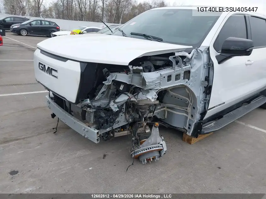 2025 GMC Sierra Ev Extended Range Denali 4Wd VIN: 1GT40LEL3SU405447 Lot: 12602812