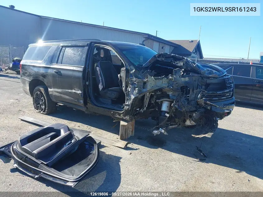 2025 GMC Yukon Xl VIN: 1GKS2WRL9SR161243 Lot: 12619806