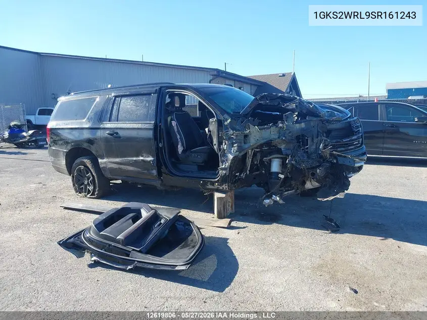 2025 GMC Yukon Xl VIN: 1GKS2WRL9SR161243 Lot: 12619806