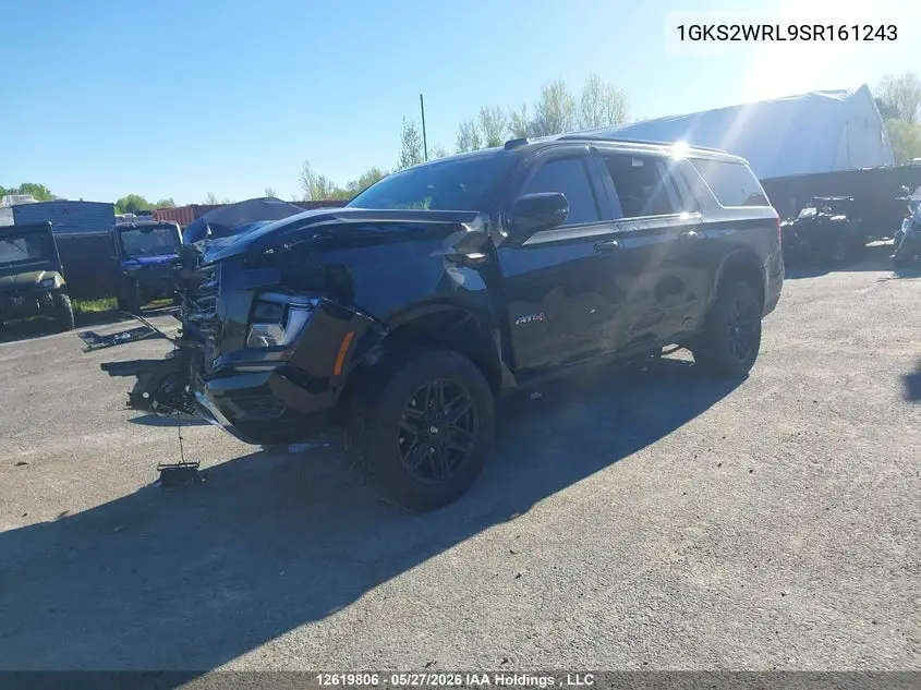 2025 GMC Yukon Xl VIN: 1GKS2WRL9SR161243 Lot: 12619806
