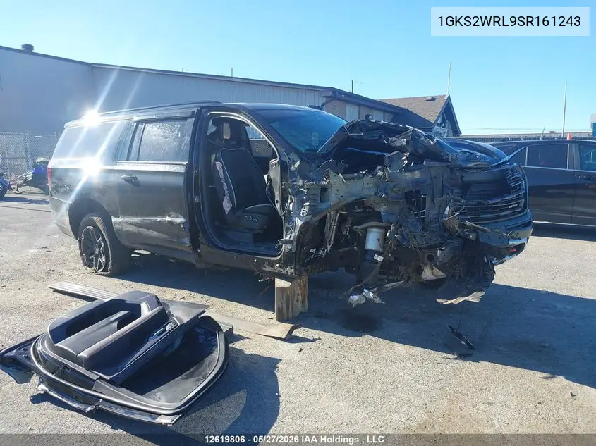 2025 GMC Yukon Xl VIN: 1GKS2WRL9SR161243 Lot: 12619806