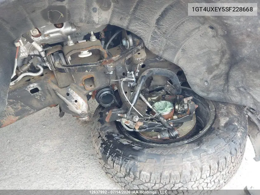 2025 GMC Sierra 2500Hd , Standard Bed, Denali Ultimate, 4Wd VIN: 1GT4UXEY5SF228668 Lot: 12637992