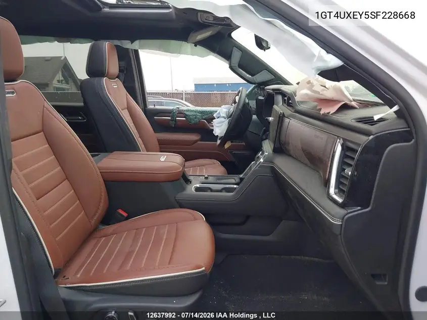 2025 GMC Sierra 2500Hd , Standard Bed, Denali Ultimate, 4Wd VIN: 1GT4UXEY5SF228668 Lot: 12637992