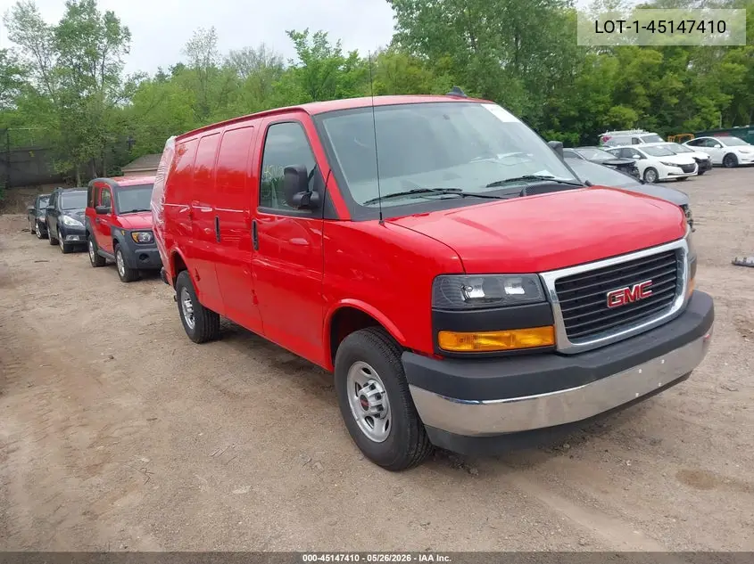 2025 GMC Savana Cargo Rwd 2500 Regular Wheelbase Work Van VIN: 1GTW7AFP1S1261764 Lot: 45147410
