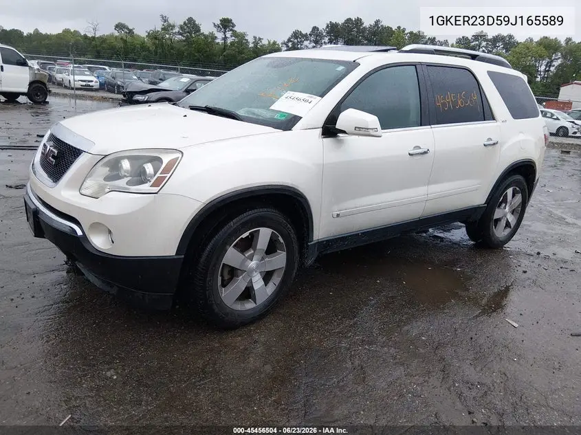 2009 GMC Acadia Slt1 VIN: 1GKER23D59J165589 Lot: 45456504
