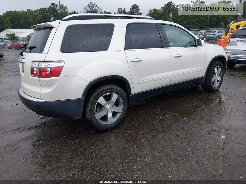 2009 GMC Acadia Slt1 VIN: 1GKER23D59J165589 Lot: 45456504