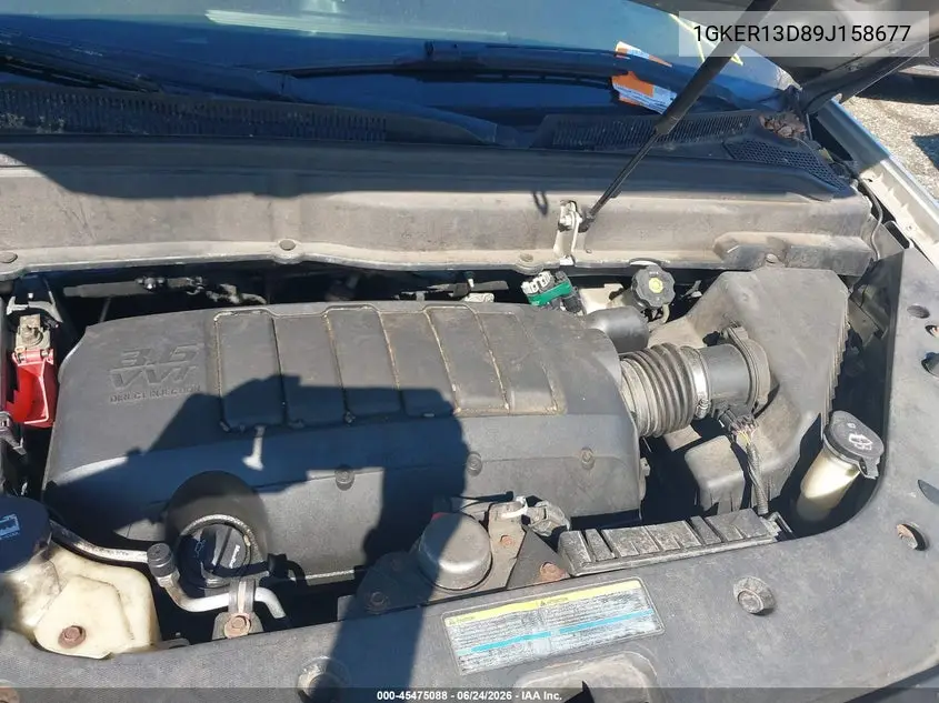 2009 GMC Acadia Sle1 VIN: 1GKER13D89J158677 Lot: 45475088
