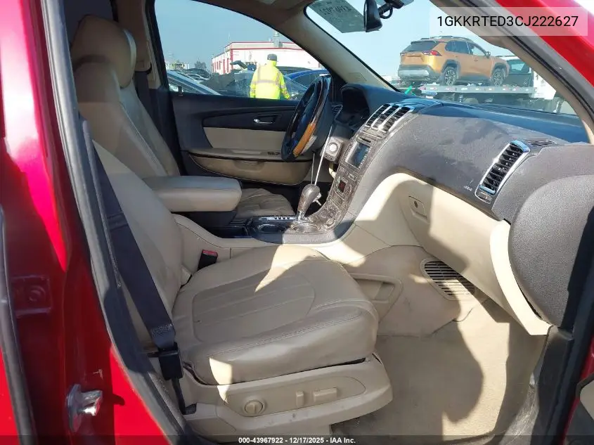 1GKKRTED3CJ222627 2012 GMC Acadia Denali