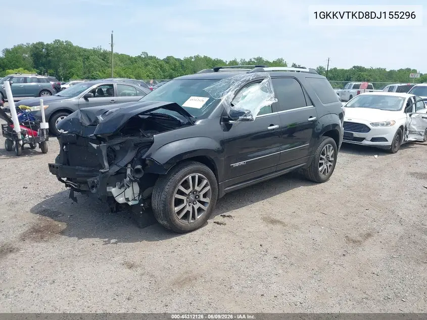 2013 GMC Acadia Denali VIN: 1GKKVTKD8DJ155296 Lot: 45312126