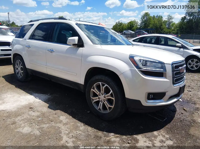 2013 GMC Acadia Slt-1 VIN: 1GKKVRKD7DJ137536 Lot: 45451937