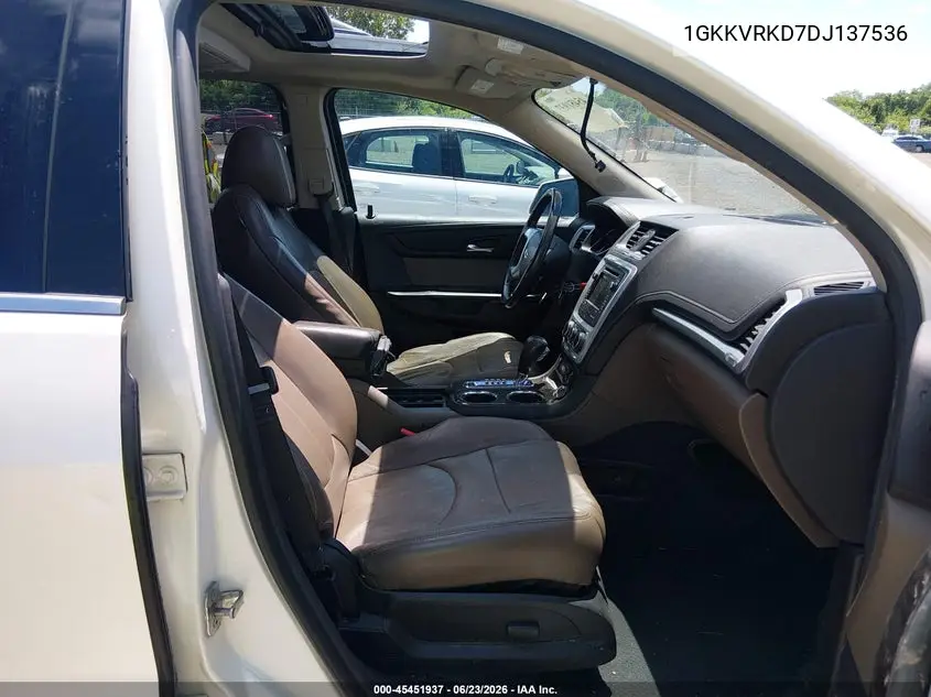 2013 GMC Acadia Slt-1 VIN: 1GKKVRKD7DJ137536 Lot: 45451937