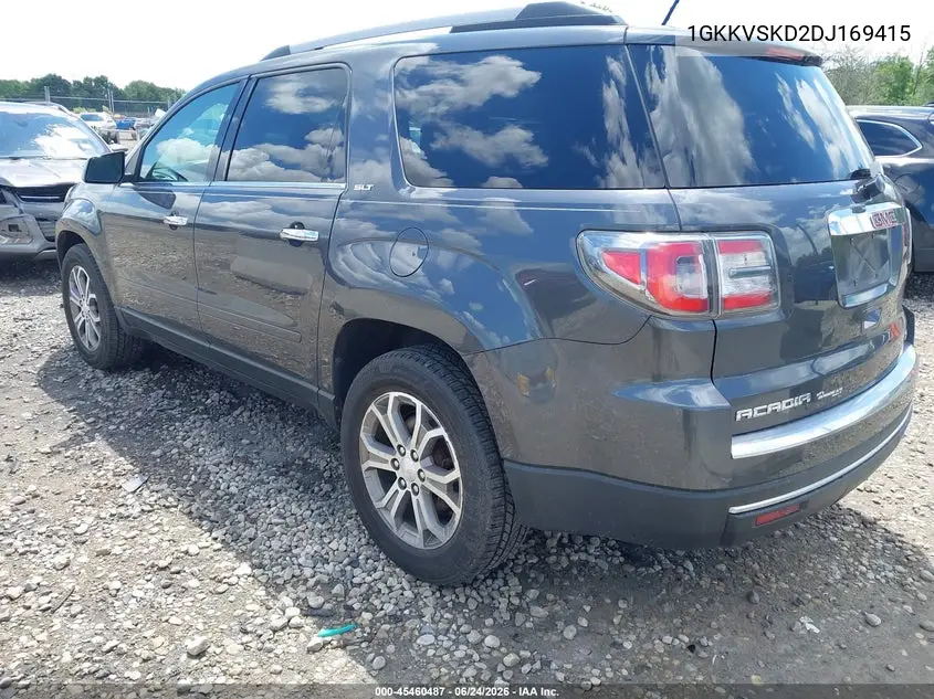 2013 GMC Acadia Slt-2 VIN: 1GKKVSKD2DJ169415 Lot: 45460487