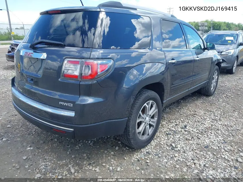 2013 GMC Acadia Slt-2 VIN: 1GKKVSKD2DJ169415 Lot: 45460487
