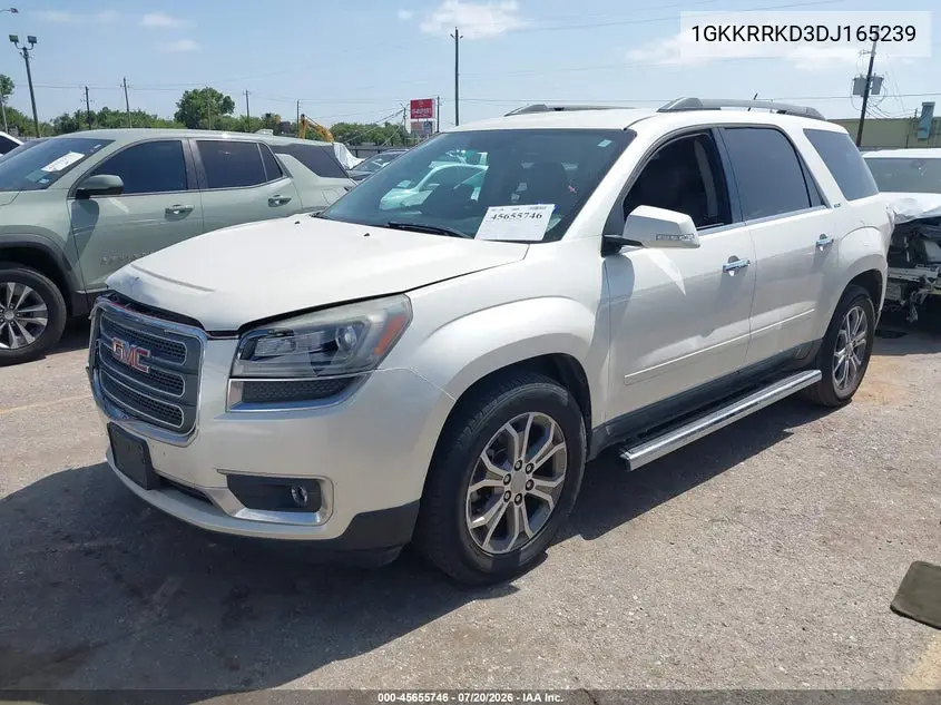 2013 GMC Acadia Slt-1 VIN: 1GKKRRKD3DJ165239 Lot: 45655746