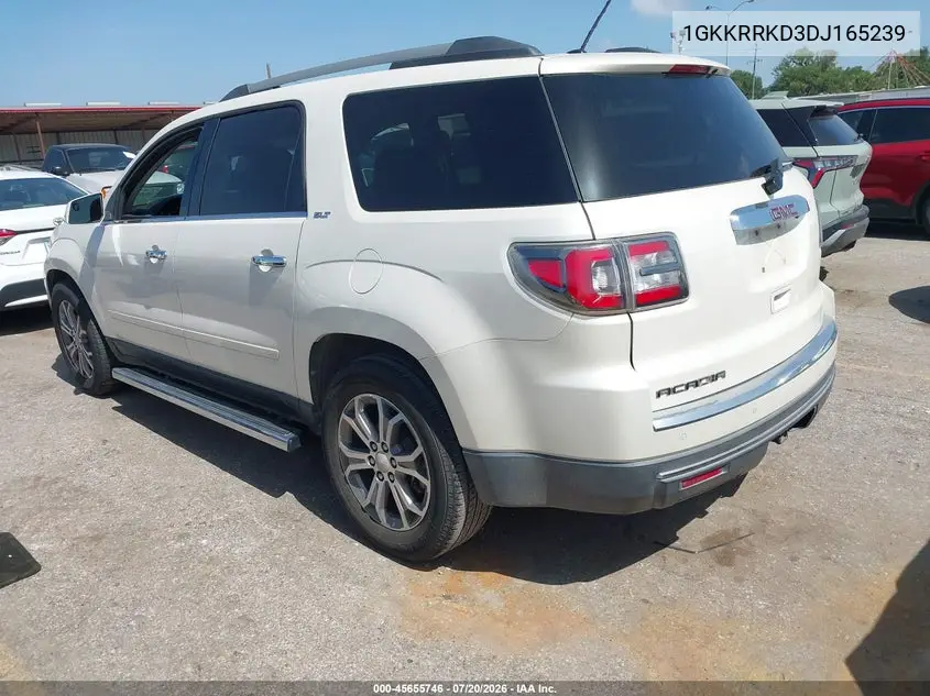 2013 GMC Acadia Slt-1 VIN: 1GKKRRKD3DJ165239 Lot: 45655746