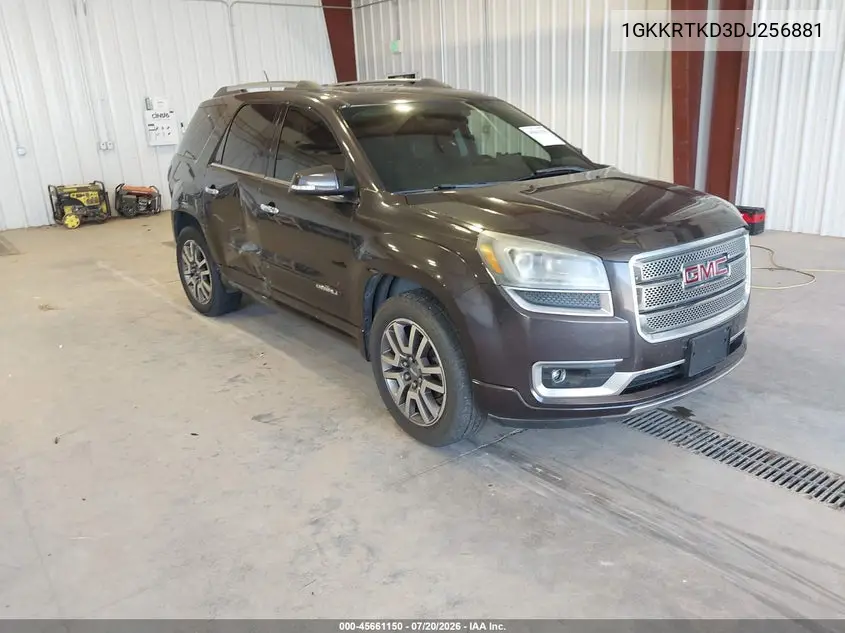2013 GMC Acadia Denali VIN: 1GKKRTKD3DJ256881 Lot: 45661150