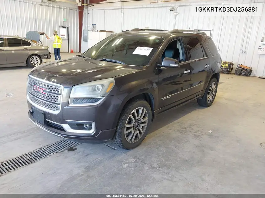 2013 GMC Acadia Denali VIN: 1GKKRTKD3DJ256881 Lot: 45661150