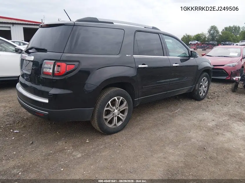2014 GMC Acadia Slt-1 VIN: 1GKKRRKD2EJ249506 Lot: 45481641