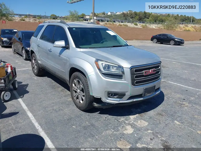 2014 GMC Acadia Slt-2 VIN: 1GKKRSKD9EJ220883 Lot: 45557541