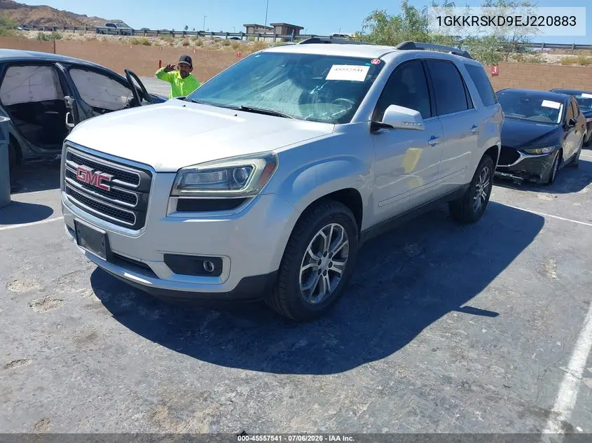 2014 GMC Acadia Slt-2 VIN: 1GKKRSKD9EJ220883 Lot: 45557541