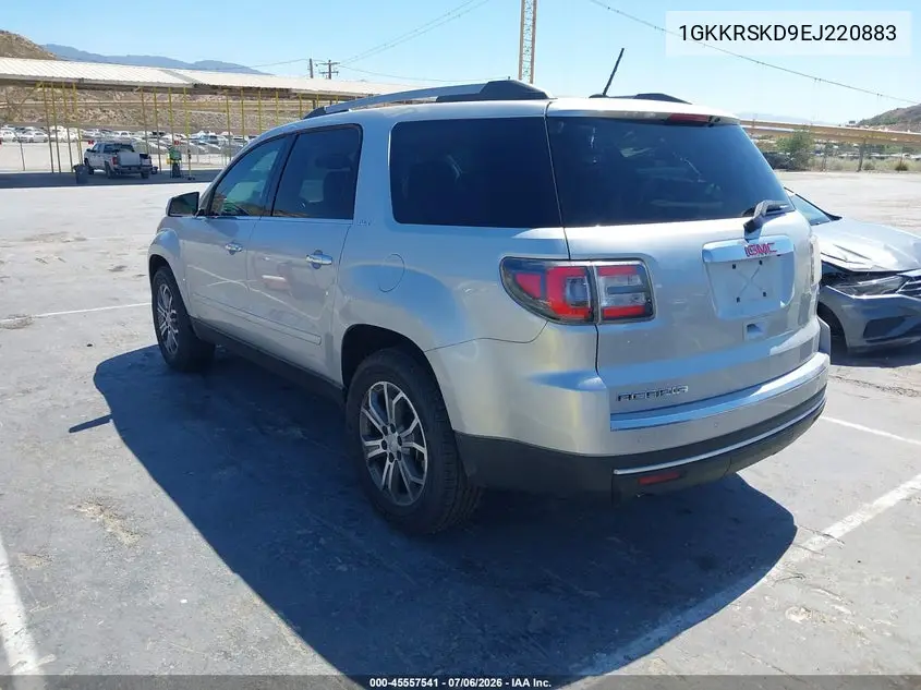 2014 GMC Acadia Slt-2 VIN: 1GKKRSKD9EJ220883 Lot: 45557541
