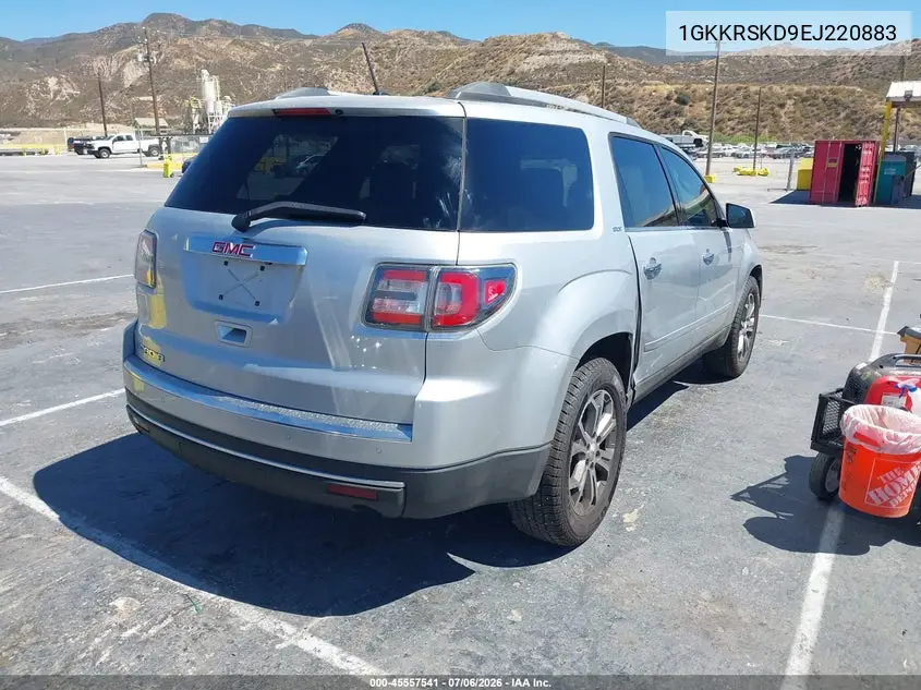 2014 GMC Acadia Slt-2 VIN: 1GKKRSKD9EJ220883 Lot: 45557541