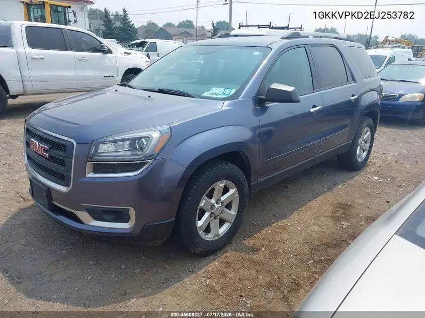 2014 GMC Acadia Sle-2 VIN: 1GKKVPKD2EJ253782 Lot: 45609327