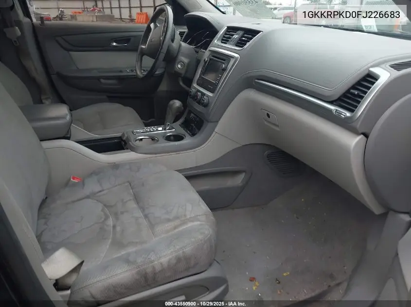 1GKKRPKD0FJ226683 2015 GMC Acadia Sle-2