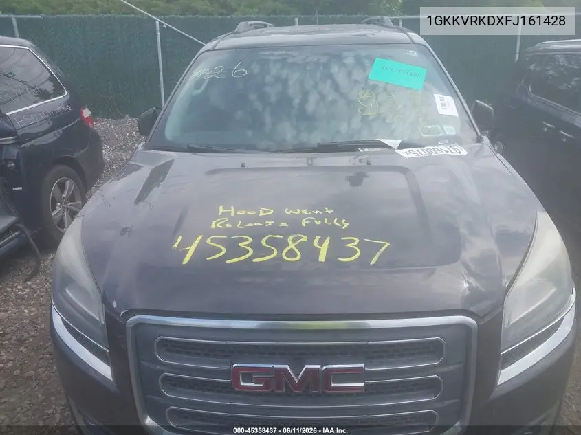 1GKKVRKDXFJ161428 2015 GMC Acadia Slt-1