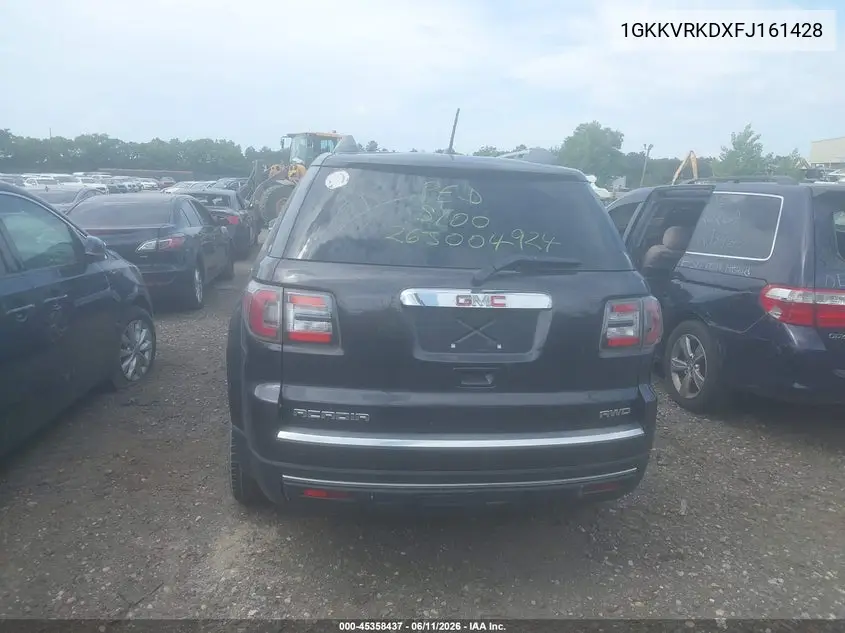 1GKKVRKDXFJ161428 2015 GMC Acadia Slt-1