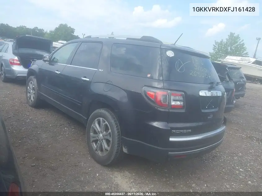 1GKKVRKDXFJ161428 2015 GMC Acadia Slt-1