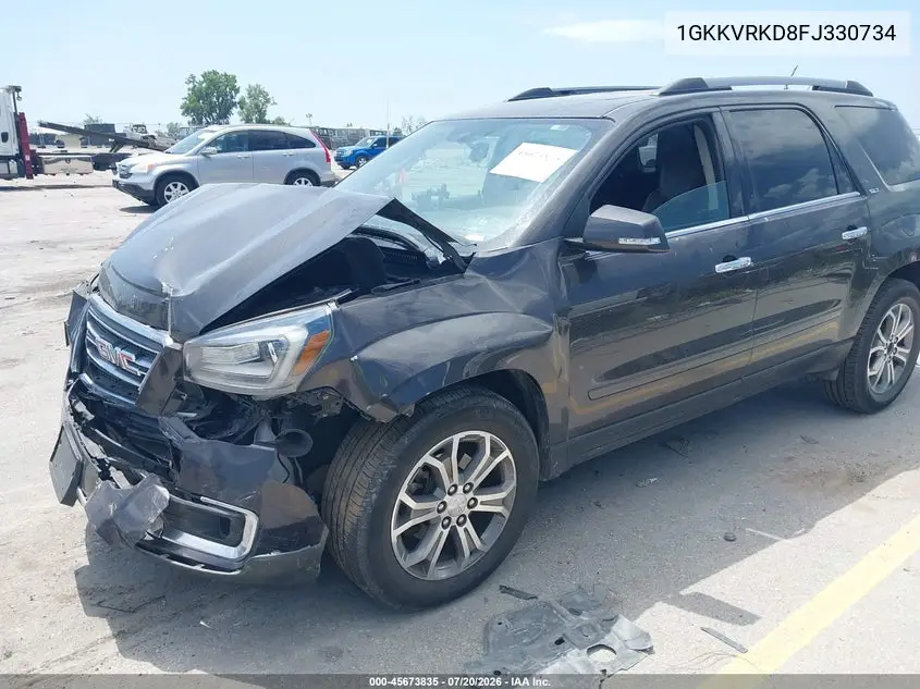 2015 GMC Acadia Slt VIN: 1GKKVRKD8FJ330734 Lot: 45673835