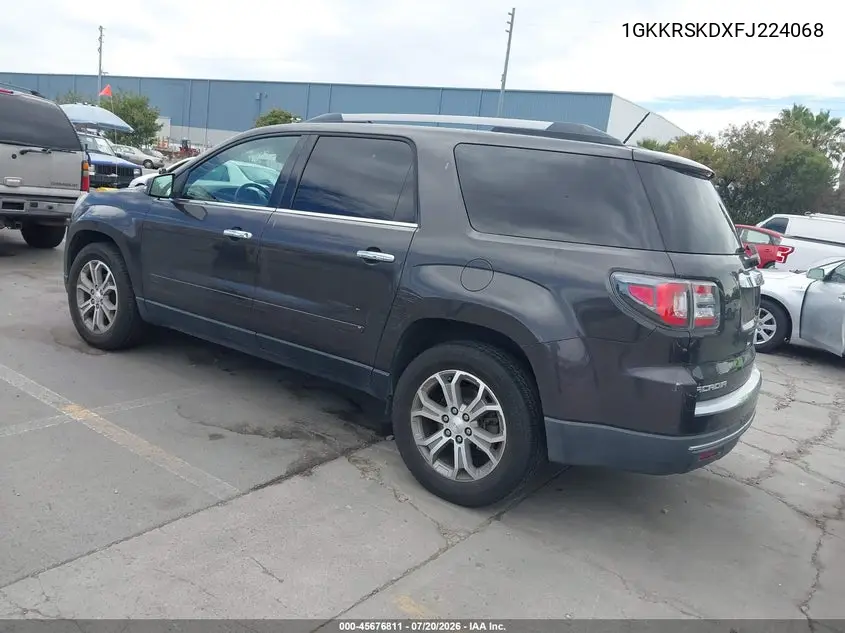 2015 GMC Acadia Slt-2 VIN: 1GKKRSKDXFJ224068 Lot: 45676811