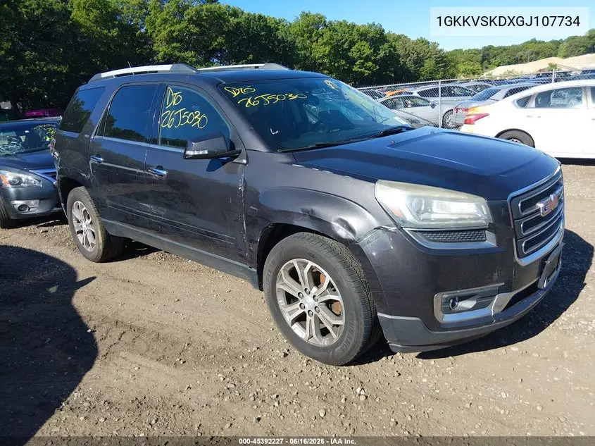 2016 GMC Acadia Slt-2 VIN: 1GKKVSKDXGJ107734 Lot: 45392227