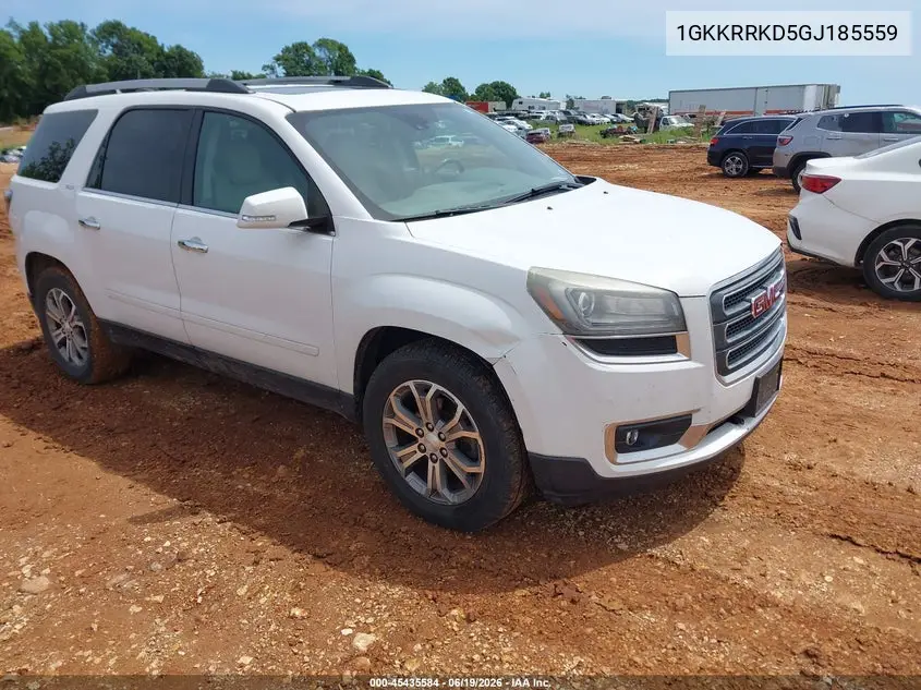 2016 GMC Acadia Slt-1 VIN: 1GKKRRKD5GJ185559 Lot: 45435584