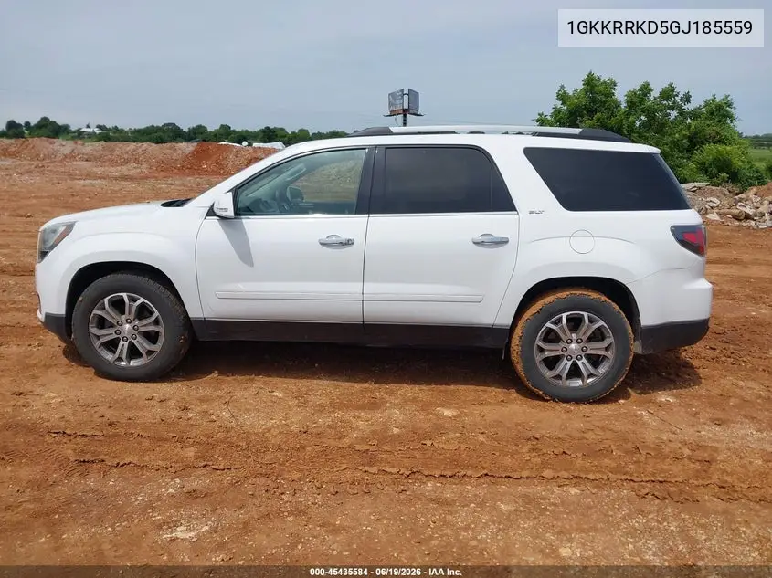 2016 GMC Acadia Slt-1 VIN: 1GKKRRKD5GJ185559 Lot: 45435584