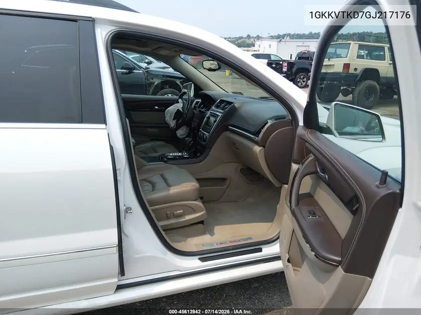 2016 GMC Acadia Denali VIN: 1GKKVTKD7GJ217176 Lot: 45613942