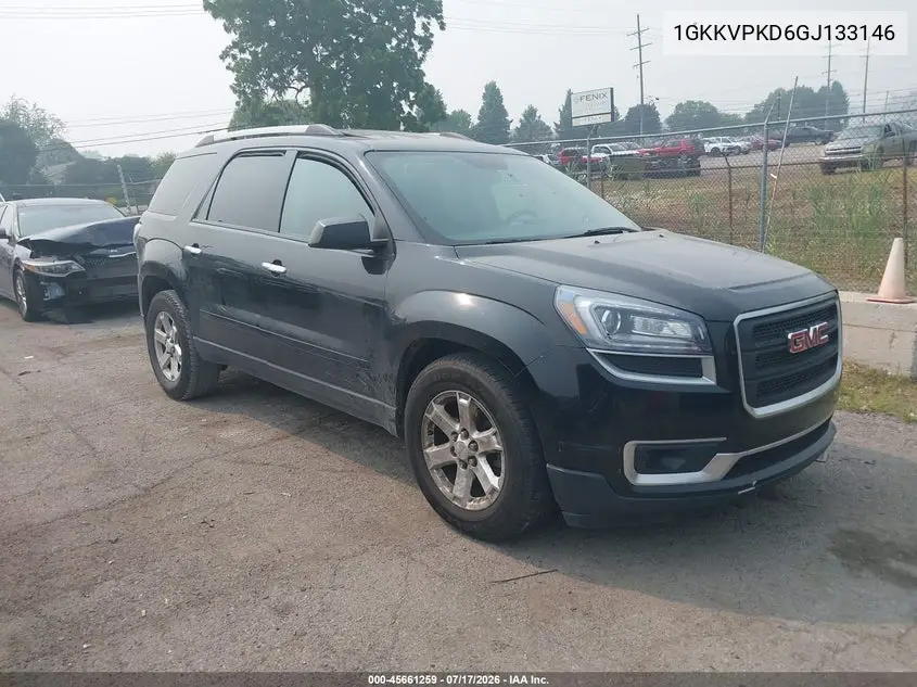 2016 GMC Acadia Sle-2 VIN: 1GKKVPKD6GJ133146 Lot: 45661259