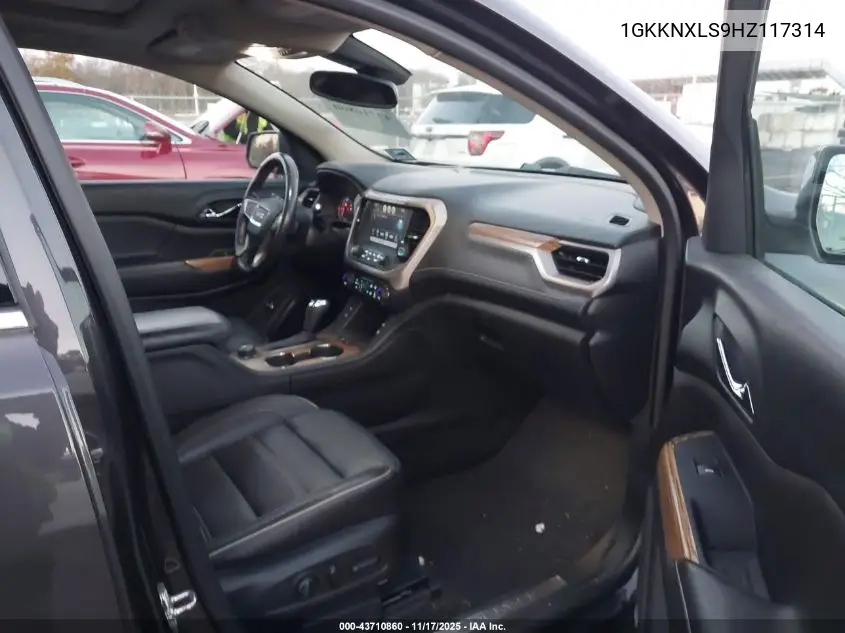 1GKKNXLS9HZ117314 2017 GMC Acadia Denali