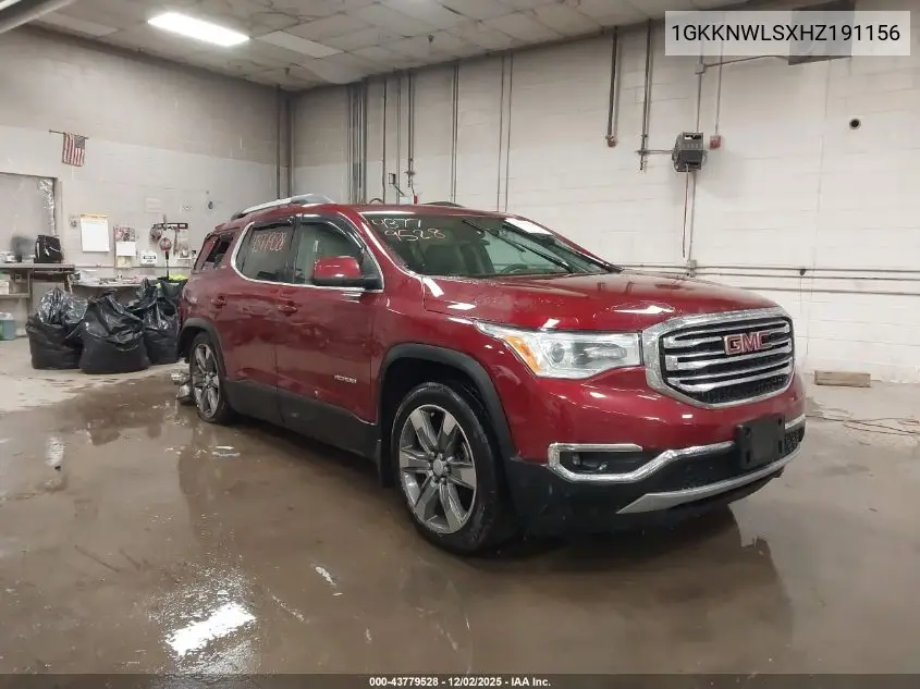 1GKKNWLSXHZ191156 2017 GMC Acadia Slt-2