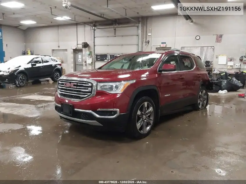 1GKKNWLSXHZ191156 2017 GMC Acadia Slt-2