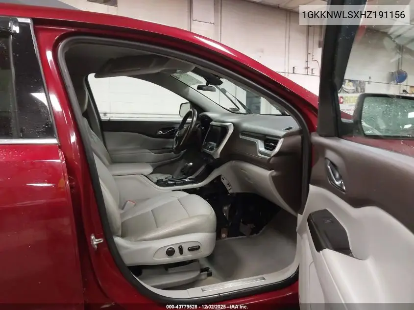 1GKKNWLSXHZ191156 2017 GMC Acadia Slt-2